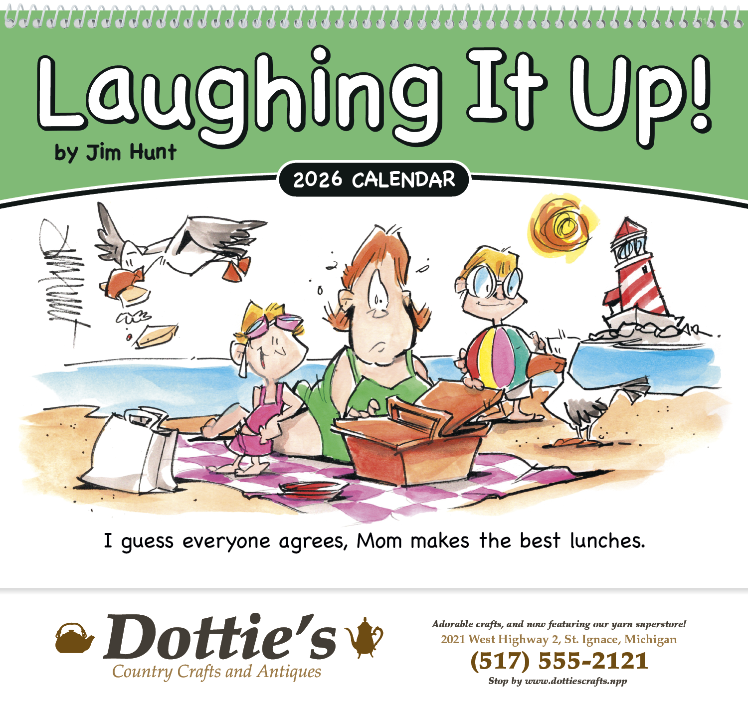 Good Value™ Laughing It Up! - Spiral Calendar 22