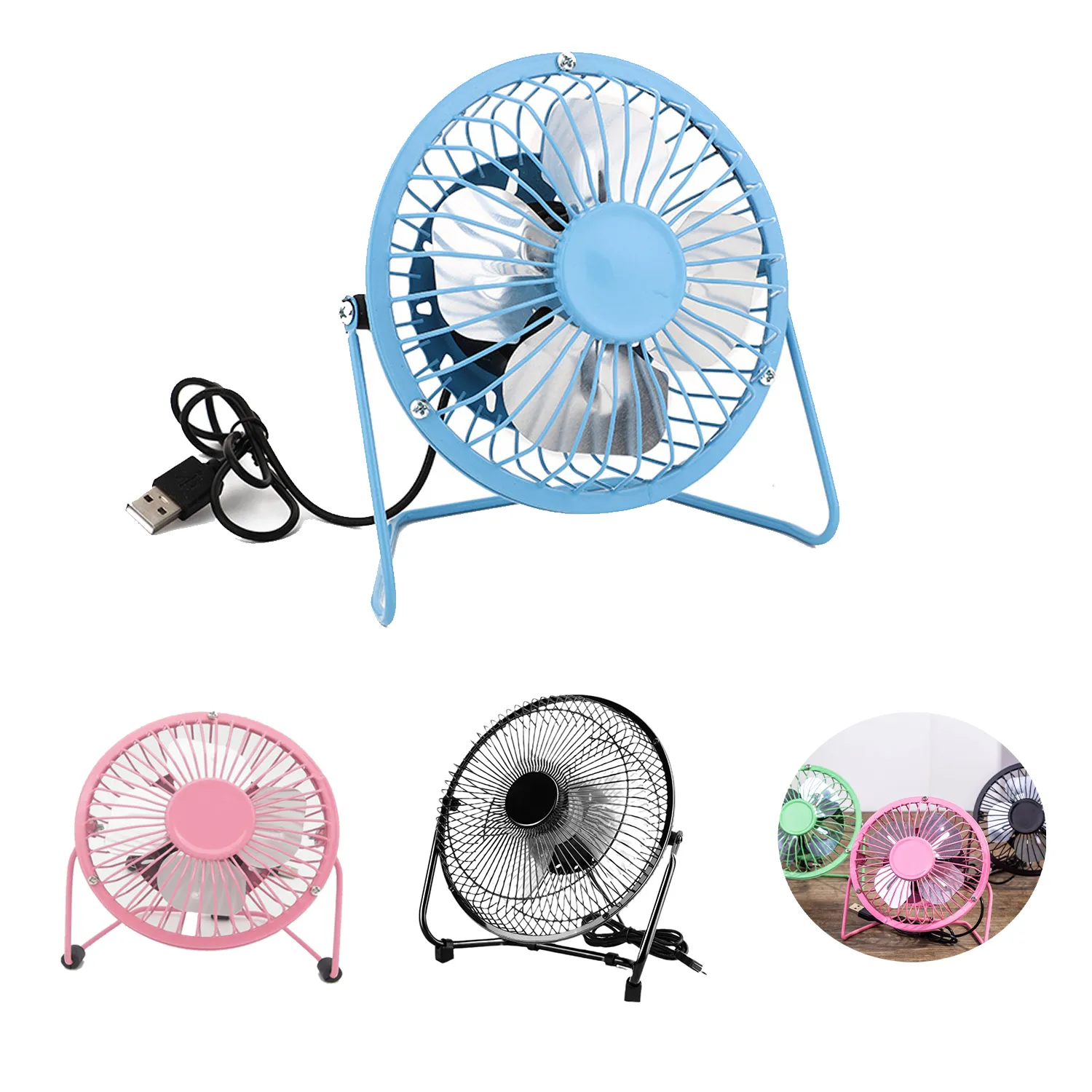 4" Mini USB Desk Fan 2