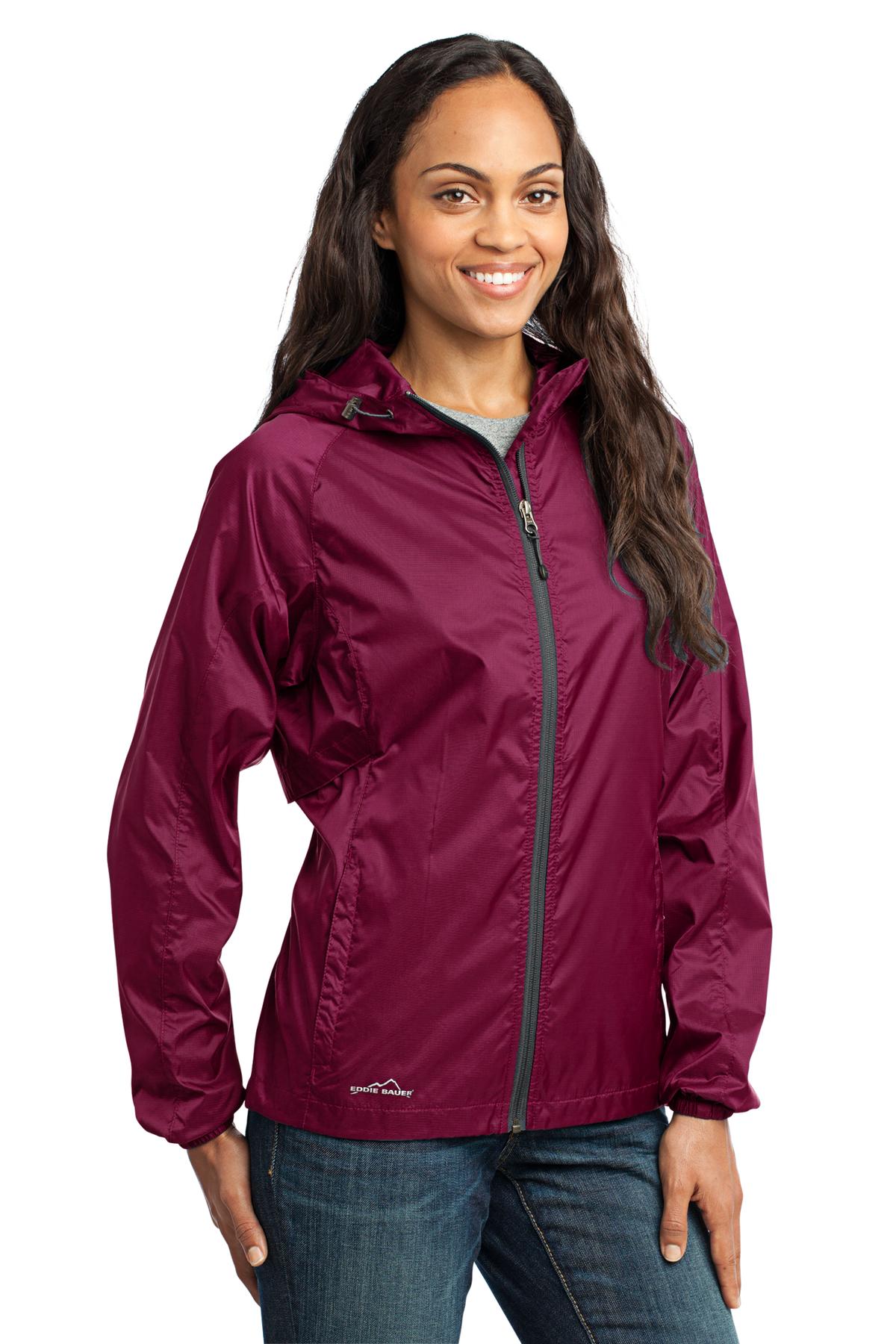 Eddie Bauer Women's Packable Wind Jacket. EB501 30