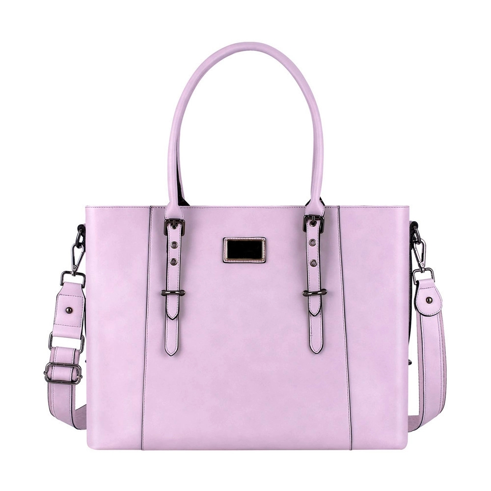 Pu Leather Laptop Tote Bag 4