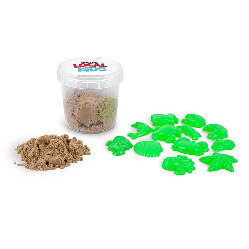 5.3oz Magic Sand Set with 12pc Molds - Small 4