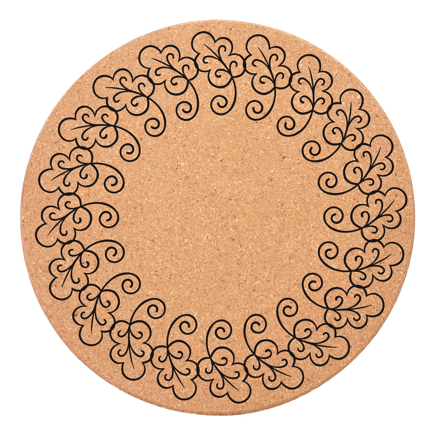 Round Cork Coasters 3