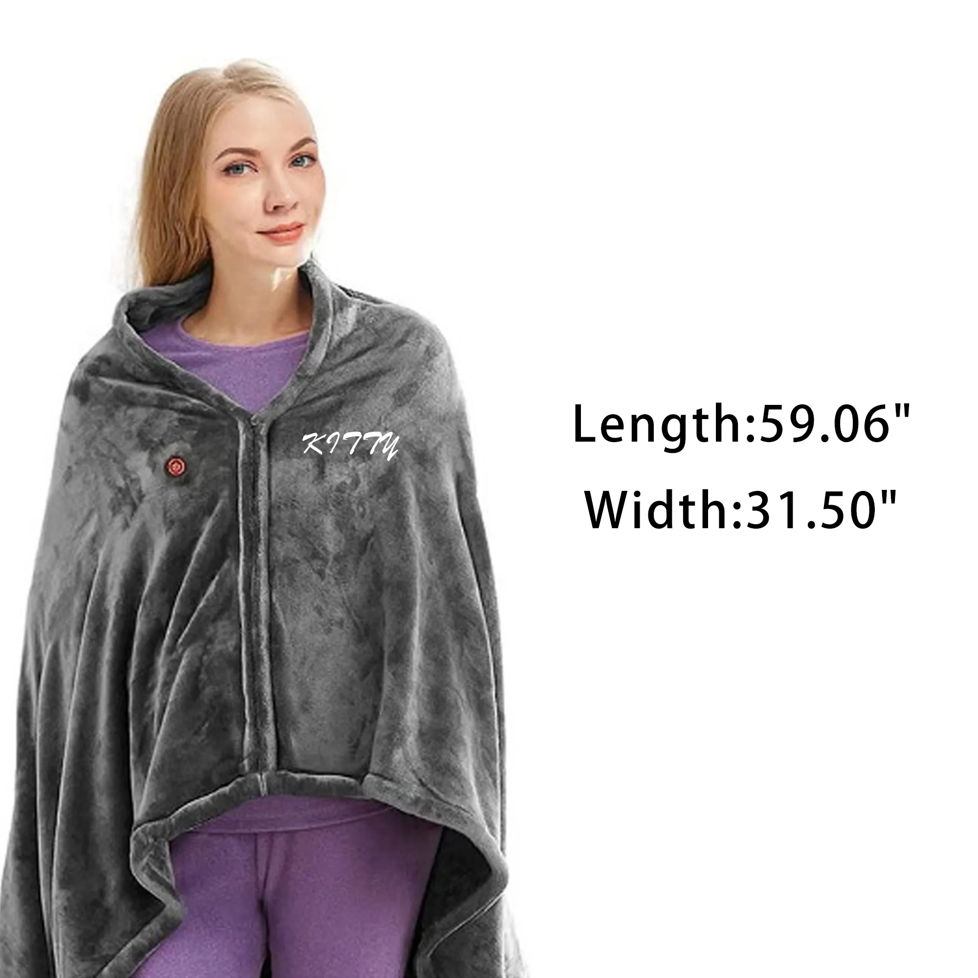 Multi-Functional USB Heated Wrap For Electric Warmth 2