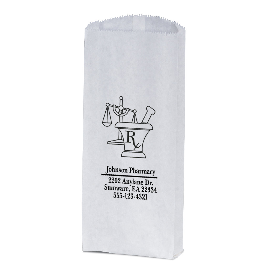 Pharmacy Bag - Flexo Ink Print 1