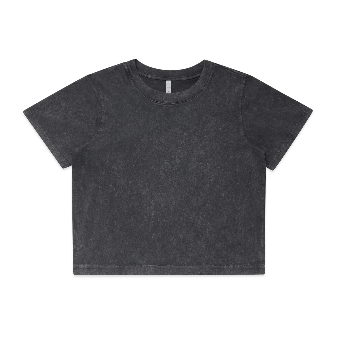 Wo's Stone Wash Heavy Crop | 4086 10
