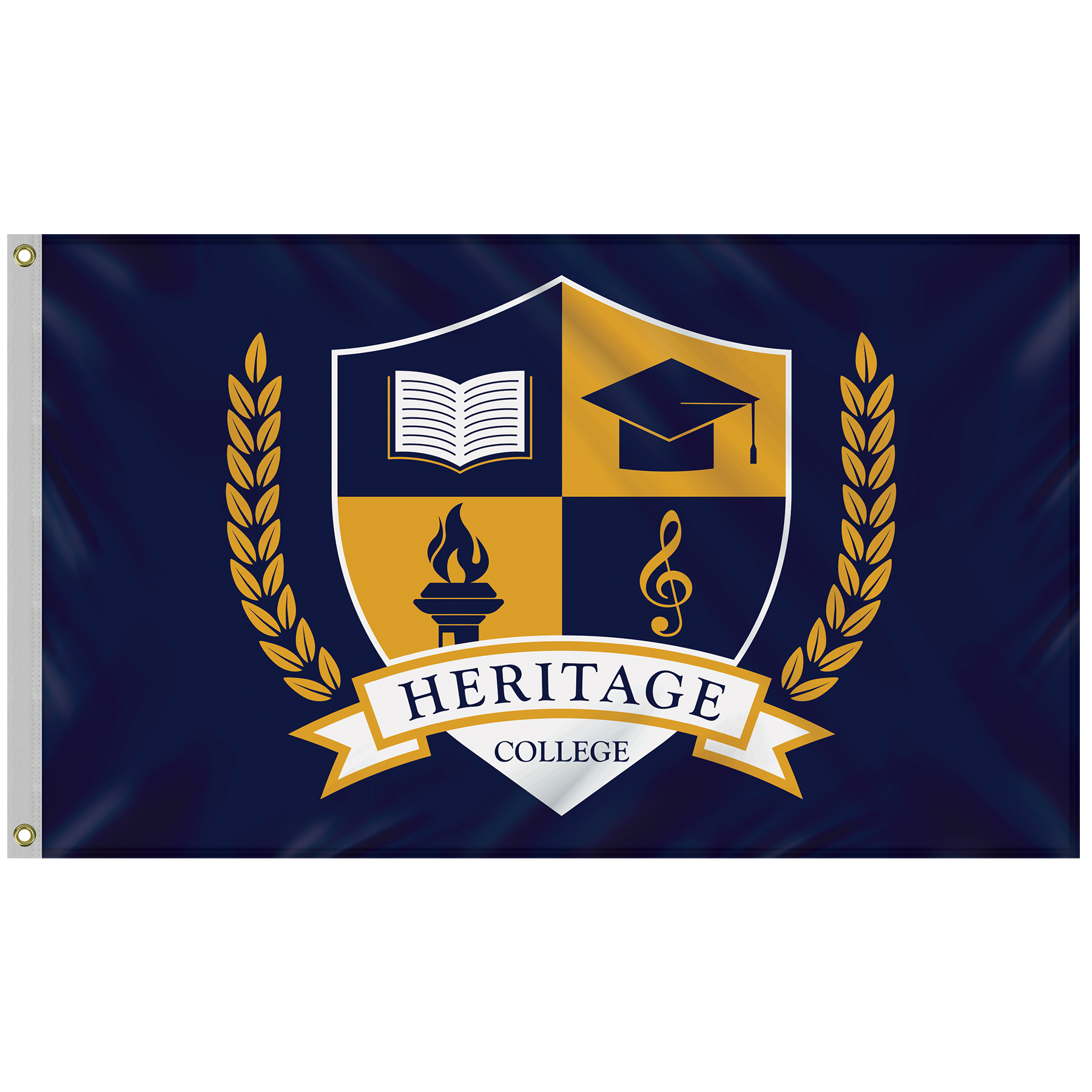 3' x 5' Digitally Printed Single Reverse Spun Polyester Flag 3