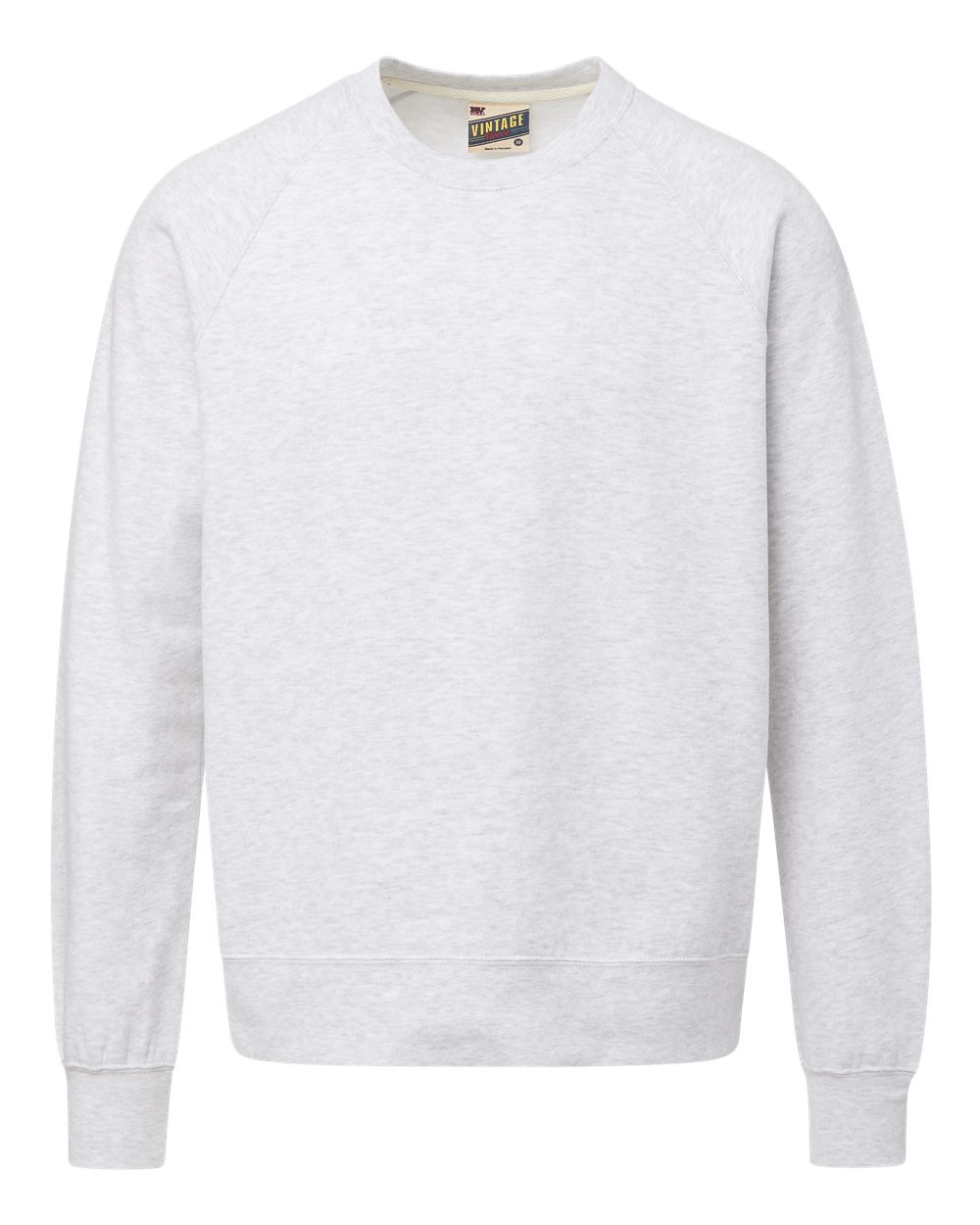 Unisex Vintage Fleece Raglan Crewneck Sweatshirt - 17116 7