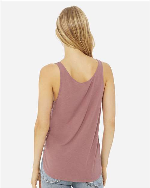 Women's Flowy Tank with Side Slit - 8802 30