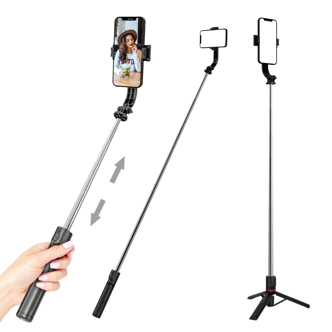 Bluetooth Portable Tripod Selfie Stick 7