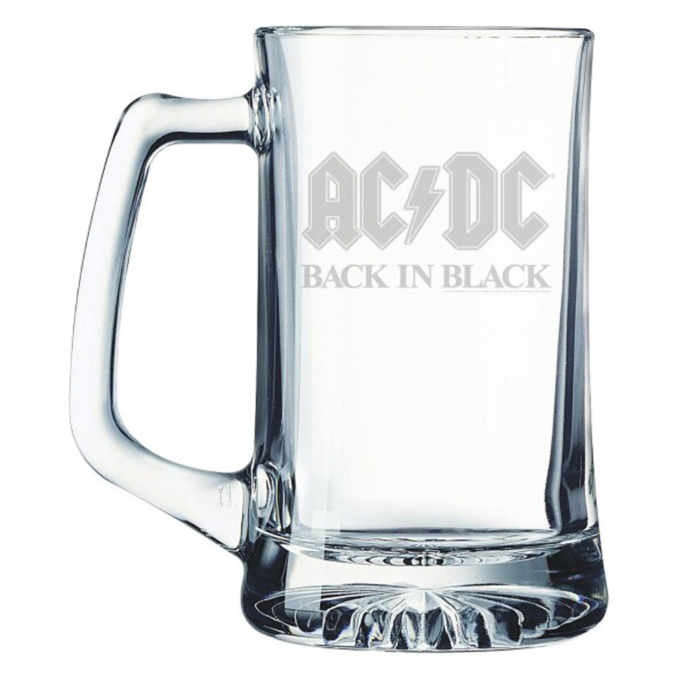 14 oz. Glass Beer Mug with Handle, Made in USA 4