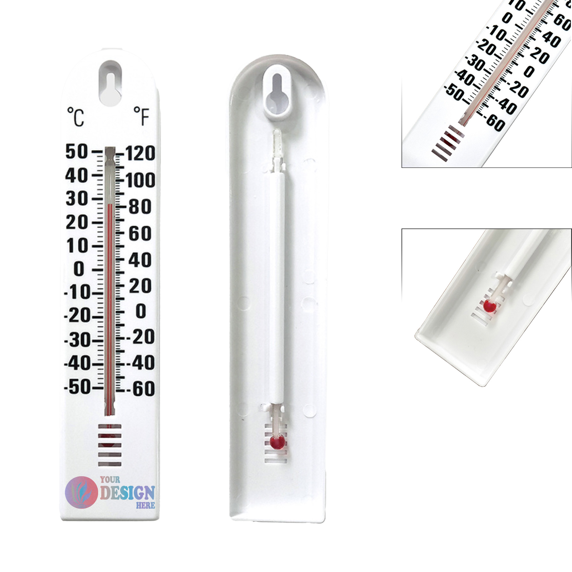 Plastic Home Thermometer 3