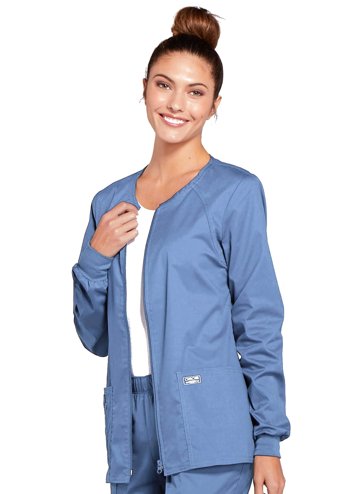 Cherokee - Workwear Core Stretch - Zip Front 28