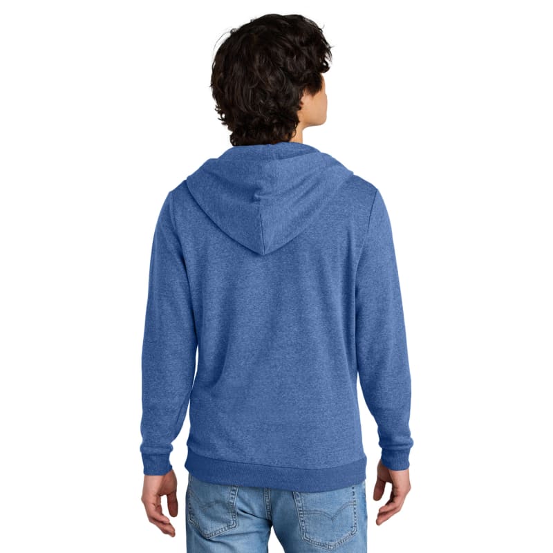 District Perfect Tri Fleece Full-Zip Hoodie, custom hoodie or sweatshirt with logo imprint 26