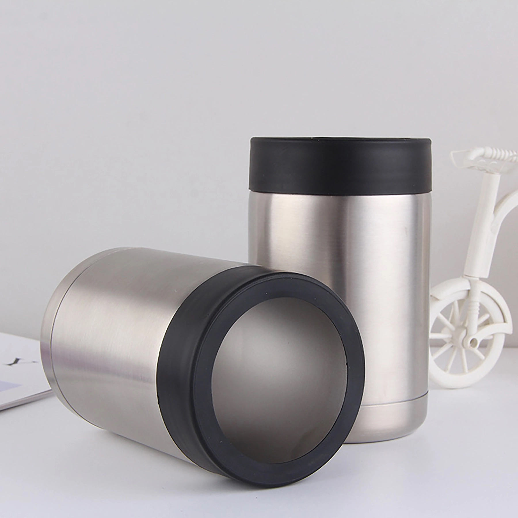12oz Stainless Steel Insulated Can Cooler Beer Bottle Holder 2