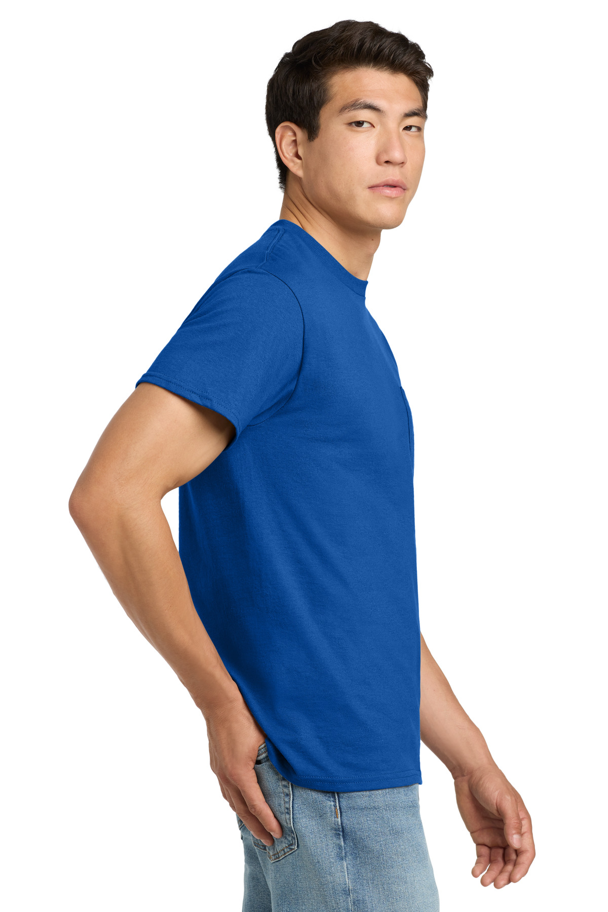 Gildan - Ultra Cotton 100% US Cotton T-Shirt with Pocket. 2300 44