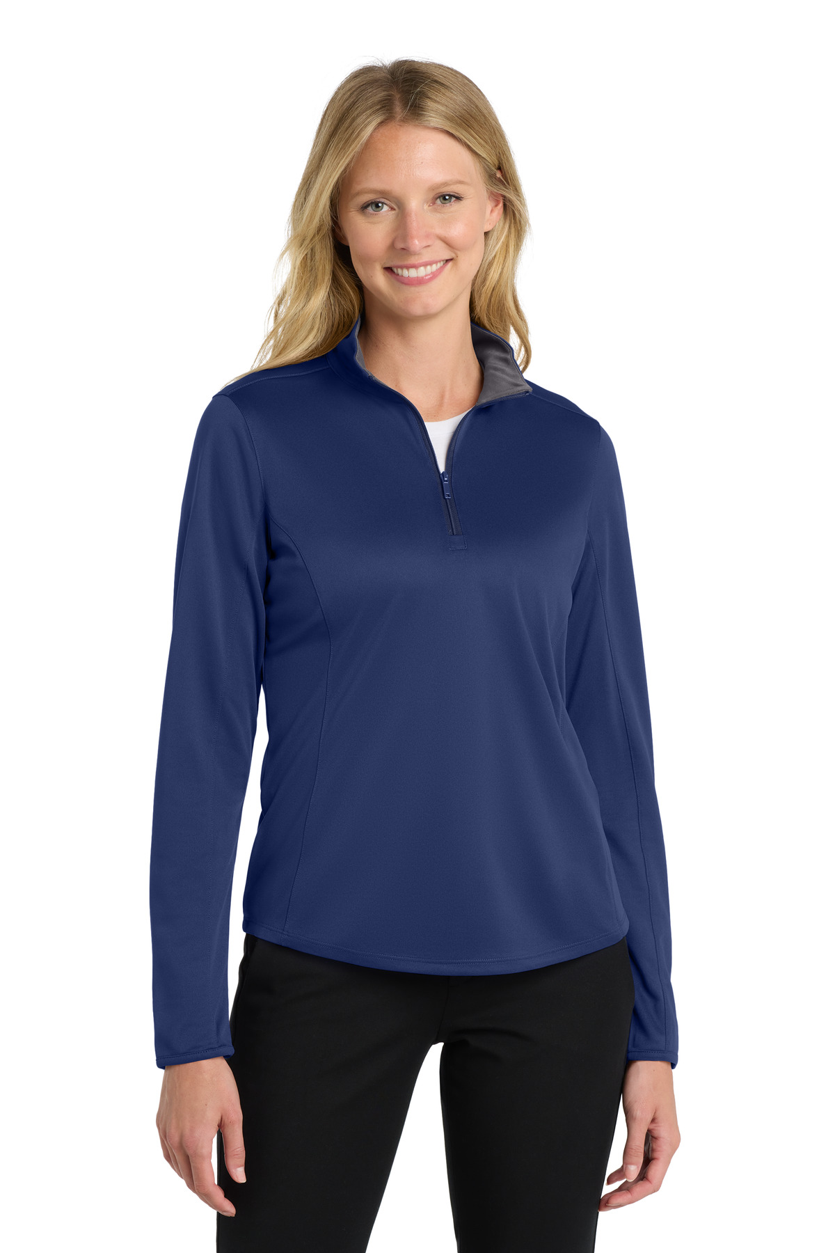 Port Authority Women's Silk Touch Performance 1/4-Zip LK584 8