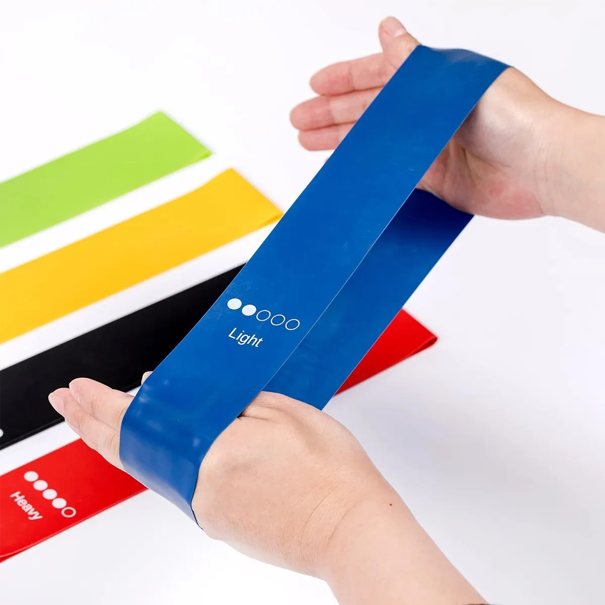 Fitness Resistance Stretch Loop Band Exercise Gym Workout 1