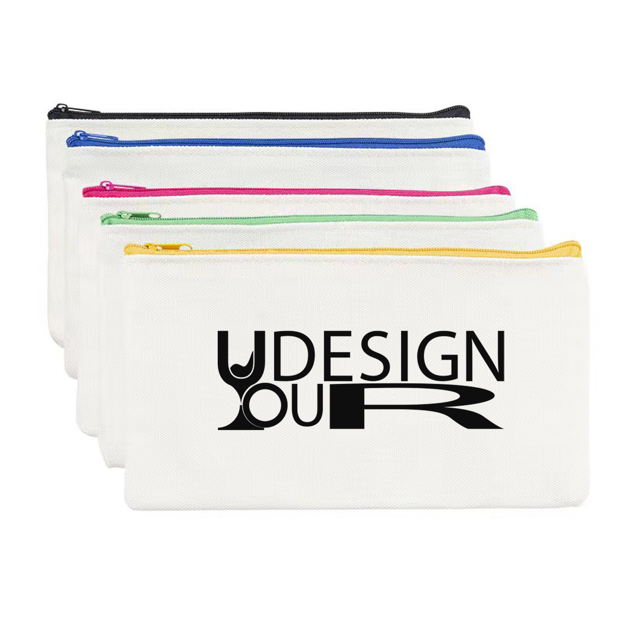 Cotton Canvas Craft Zipper Bags 1