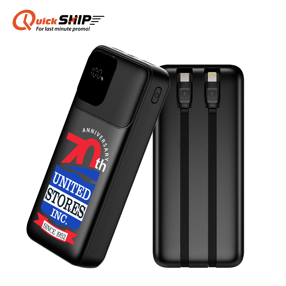 Dallas Dual Cord Power Bank 20000 11