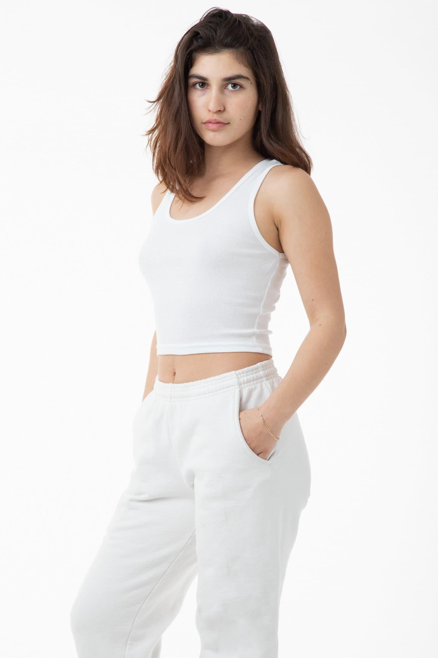 2X1 RIB CROP TANK 2