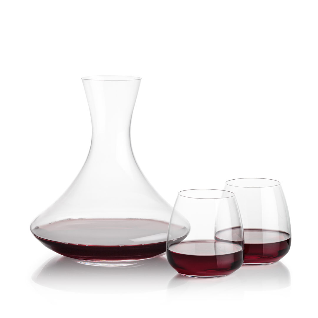 Senderwood Carafe & Hogarth Stemless Wine 2