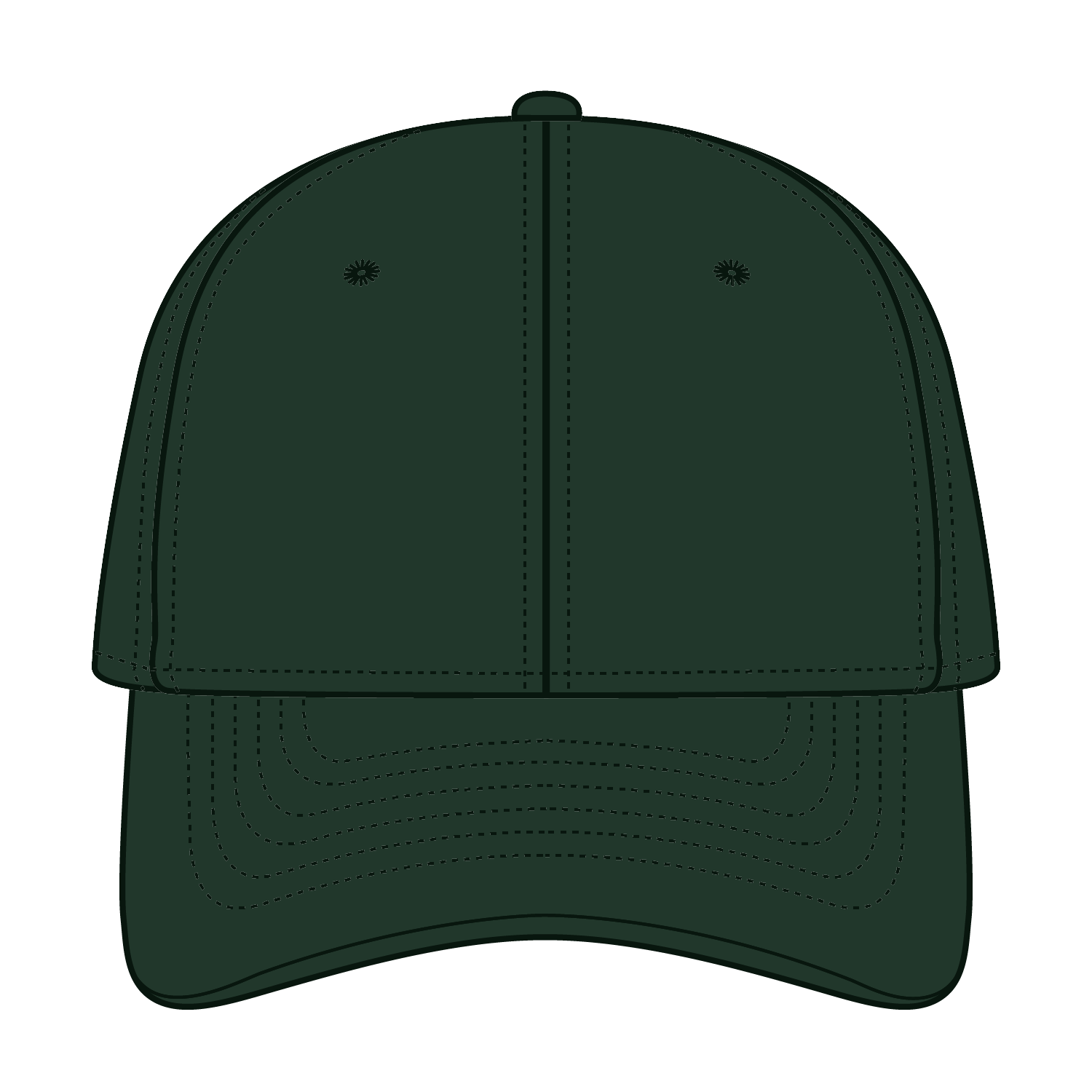 OTTO CAP® 6 Panel Low Profile Baseball Cap 33