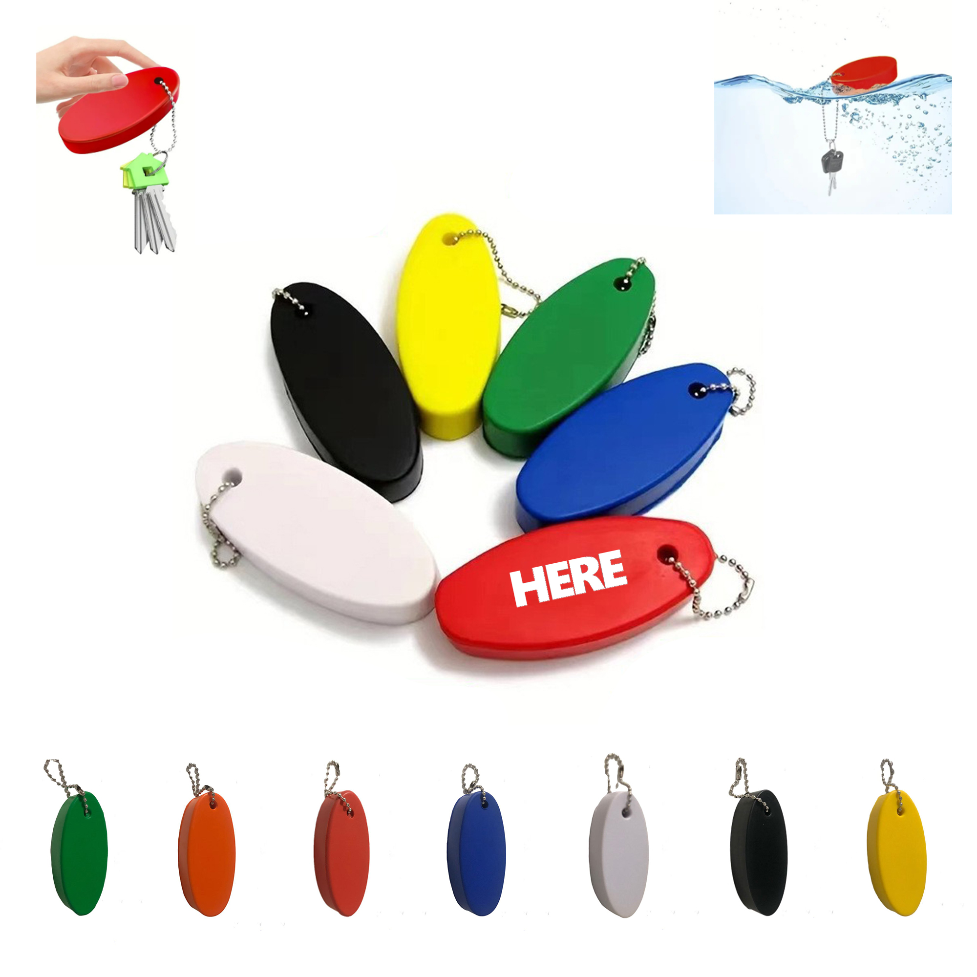 Floating Foam Keychain MOQ 100 1