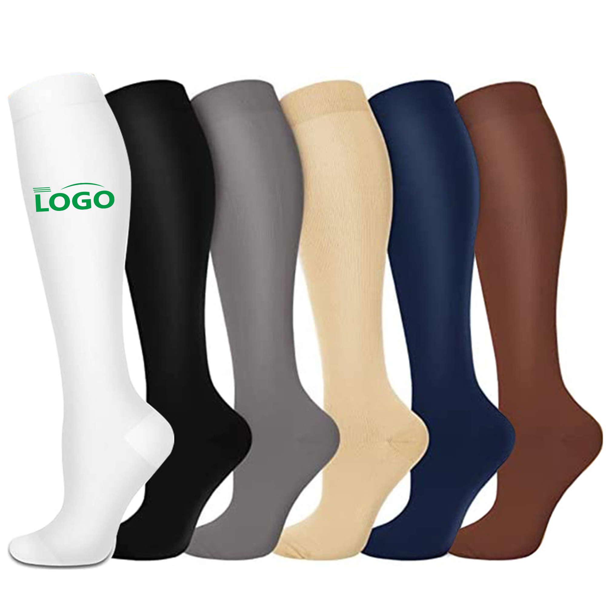 Knee-High Compression Socks for Sports 10