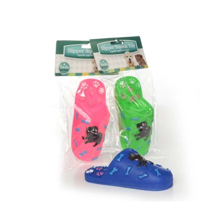 Slipper Squeaky Toys - Assorted 2