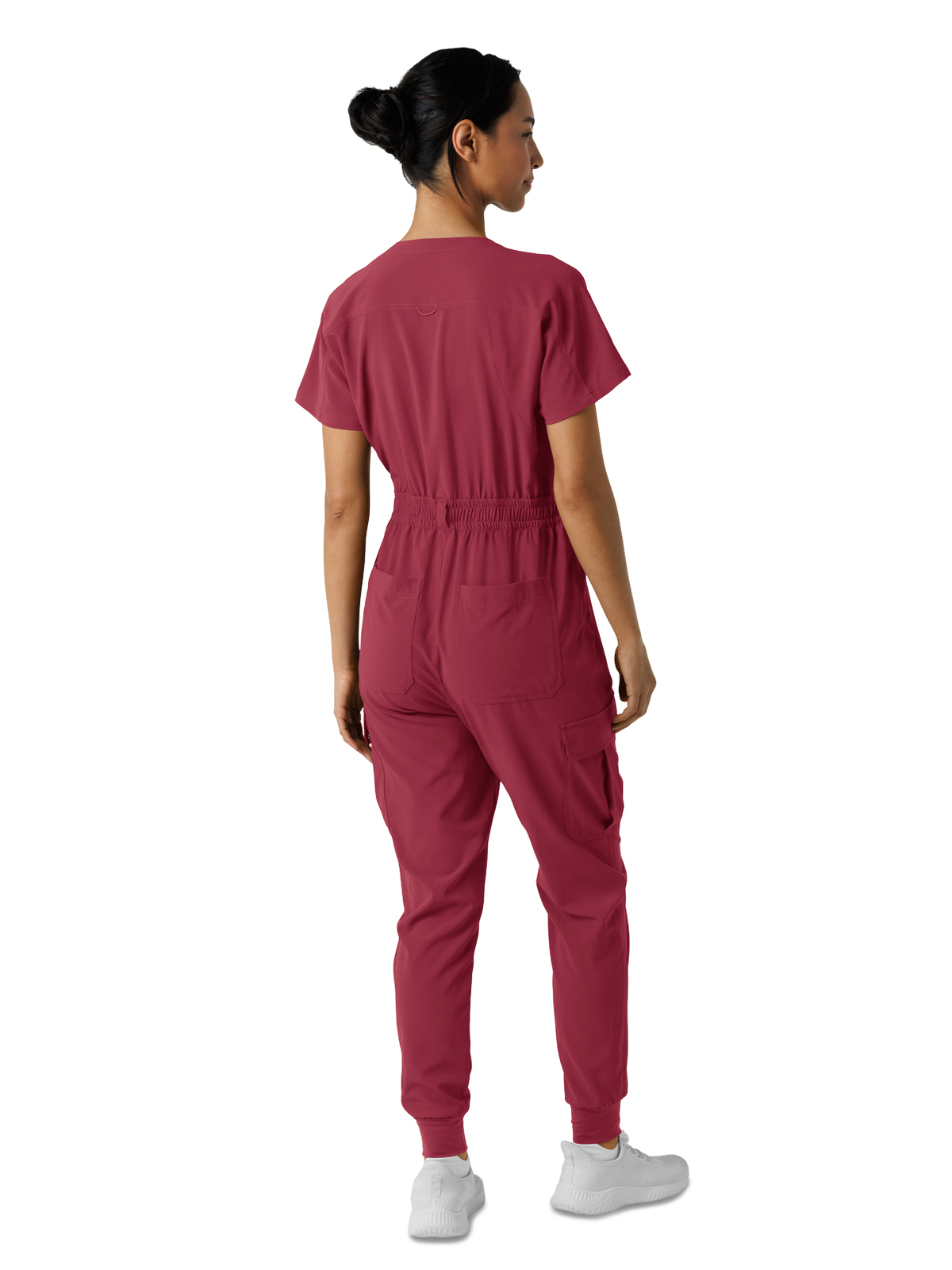 Wink - Renew - Women's Seven-Pocket Cargo Jogger Jumpsuit 2