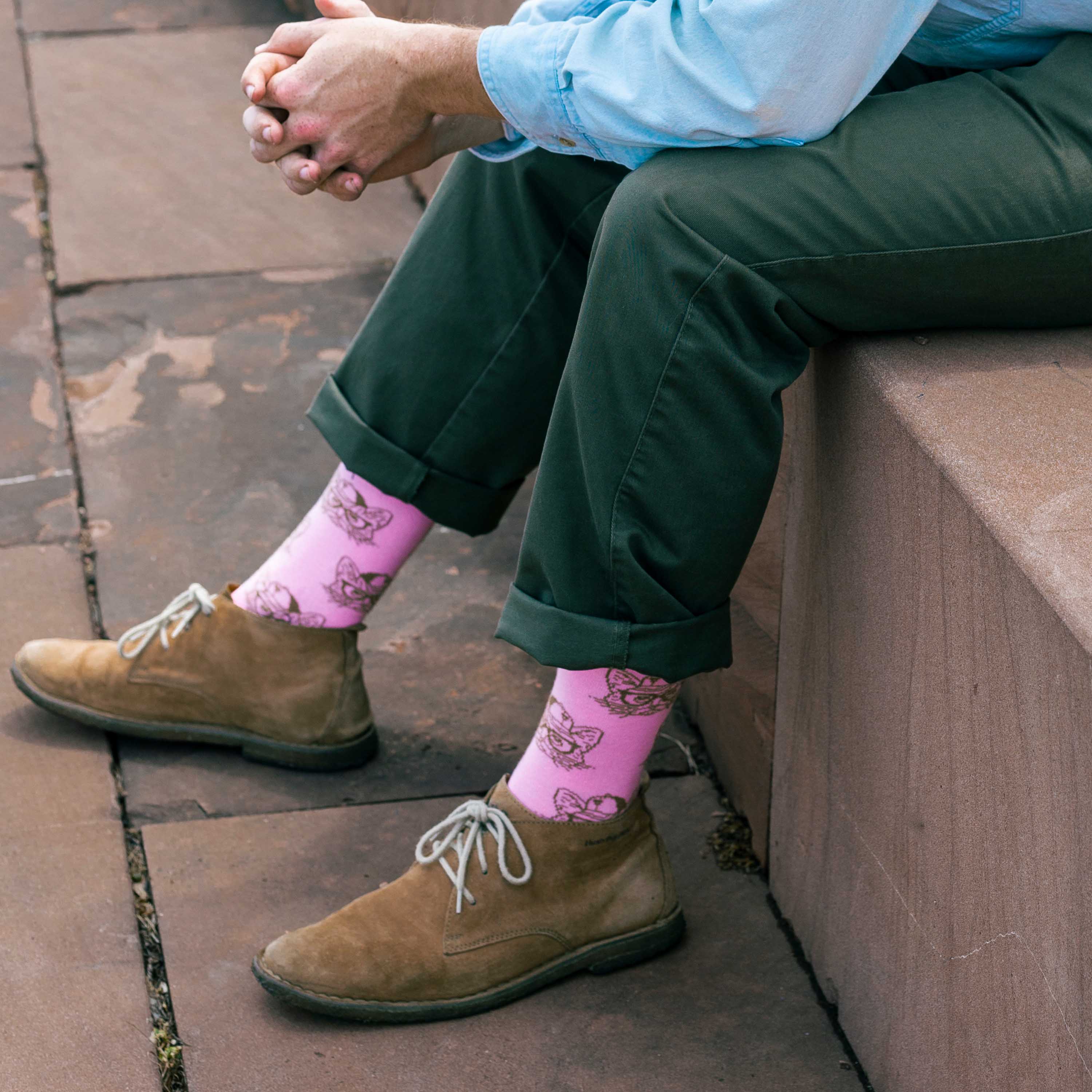 Solid Color Groomsmen Socks - Elegant Uniformity for Wedding Parties - American Made 1