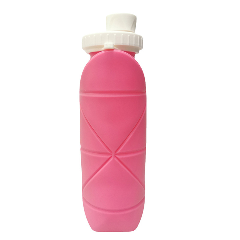 600ML Folding Silicone Water Bottle 5