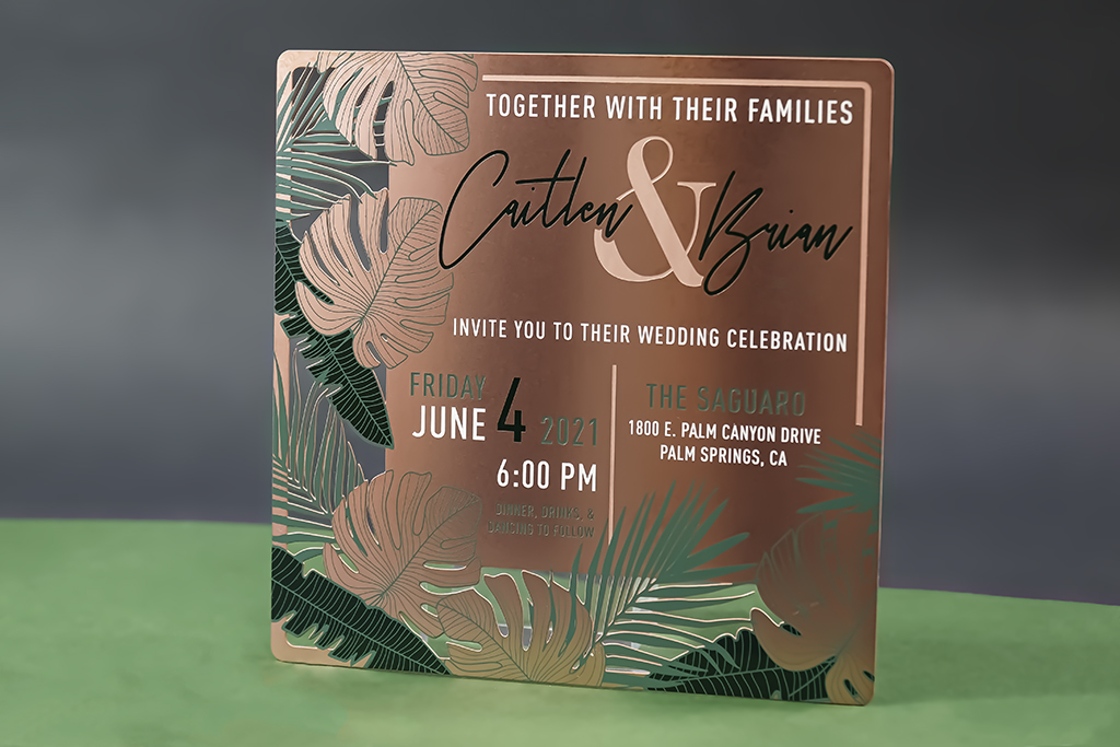 Metal Invitations 13