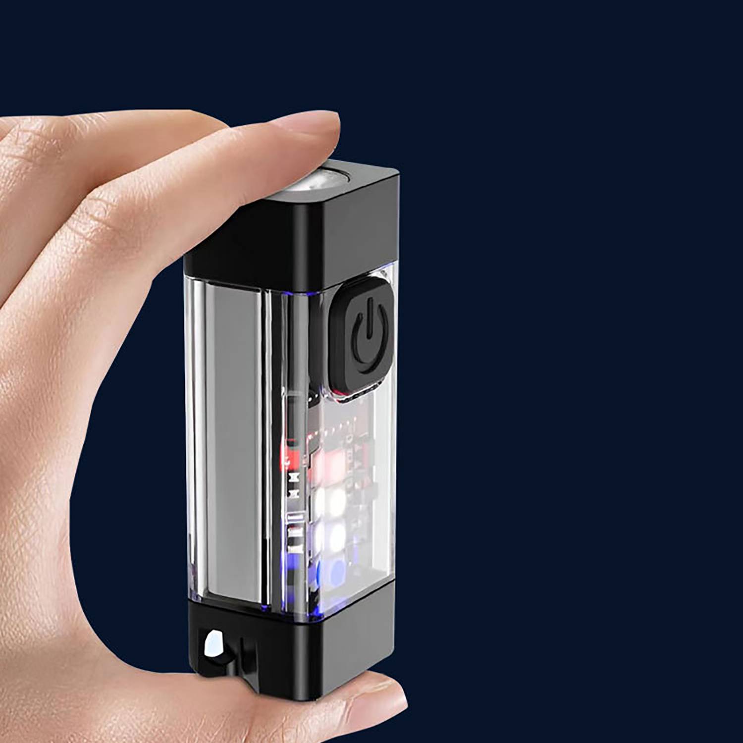 Mini Type-C Magnetic Flashlight Keychain 8