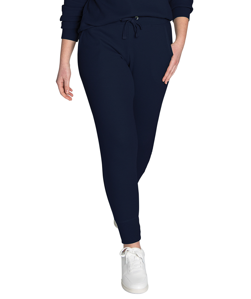 Women’s Lightweight Waffle Joggers 17