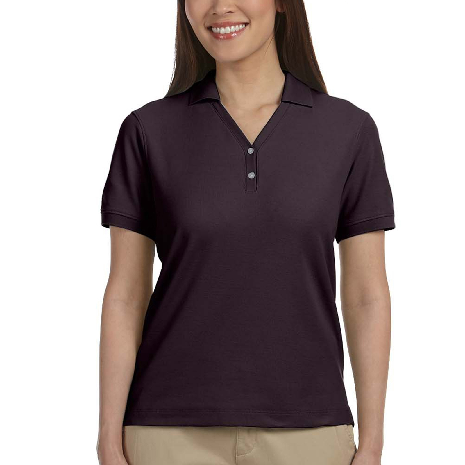 Devon & Jones® Ladies' Y-Collar Golf Polos 34