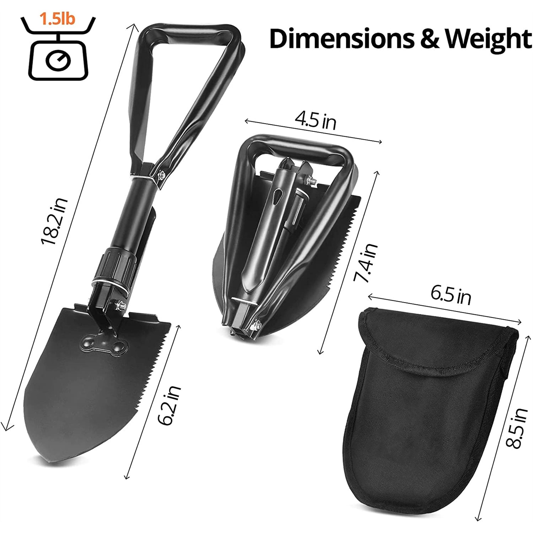 Folding Camping Shovel 6