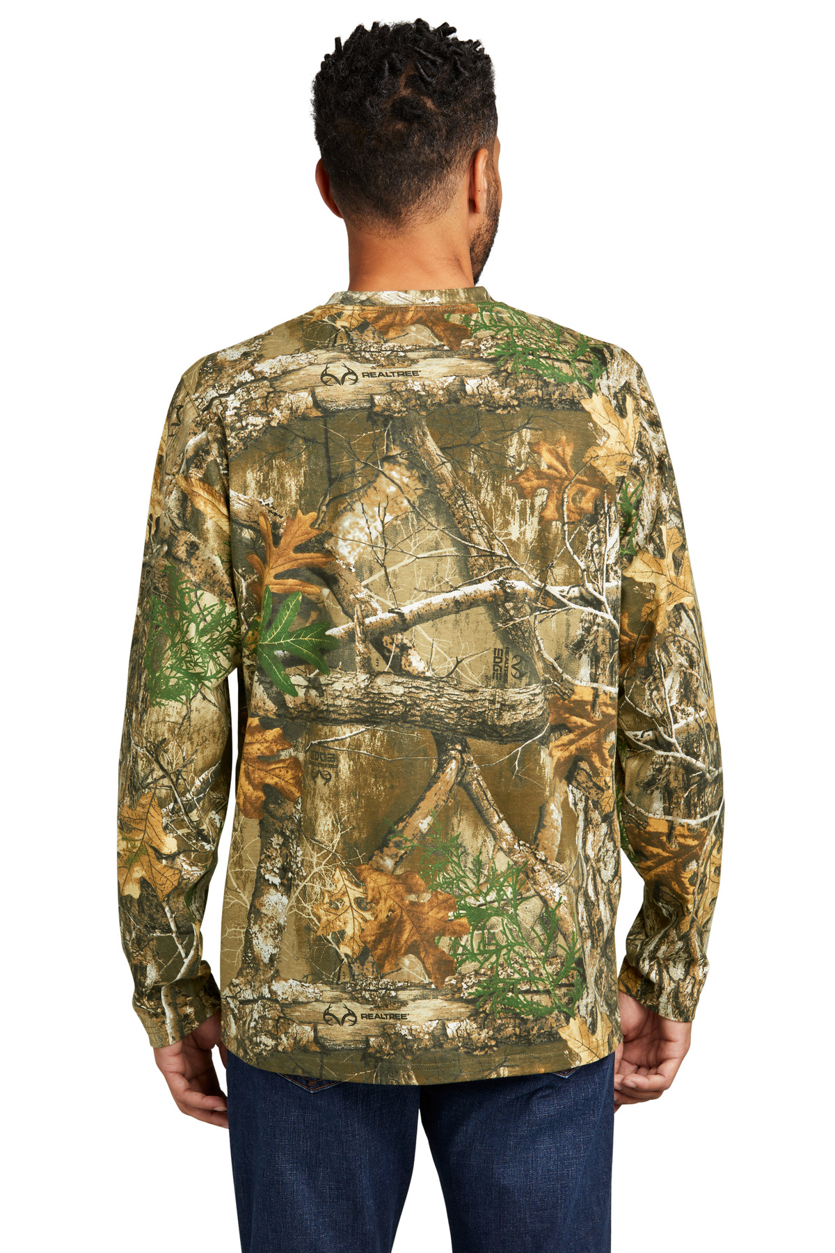 Russell Outdoors Realtree Long Sleeve Pocket Tee RU100LSP 7
