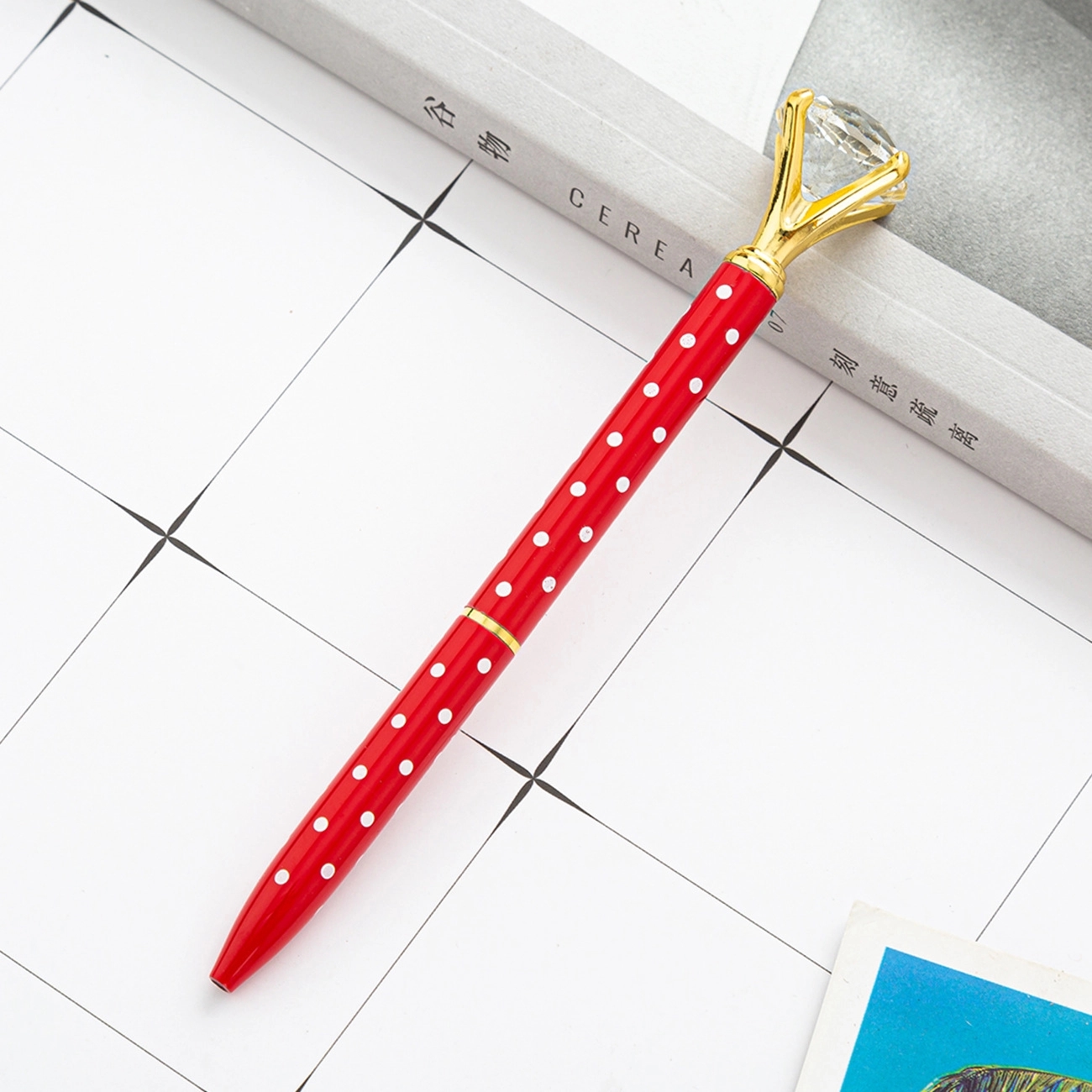 Crystal Metal Ballpoint Pen 68