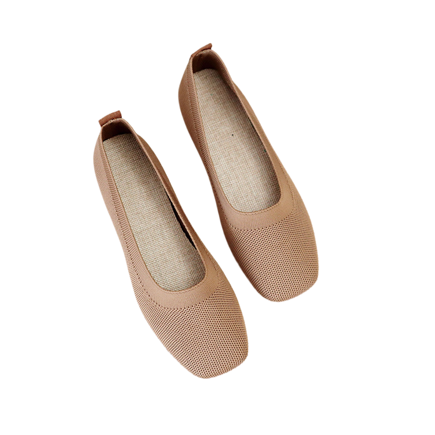 Women's breathable design knitted flats 9