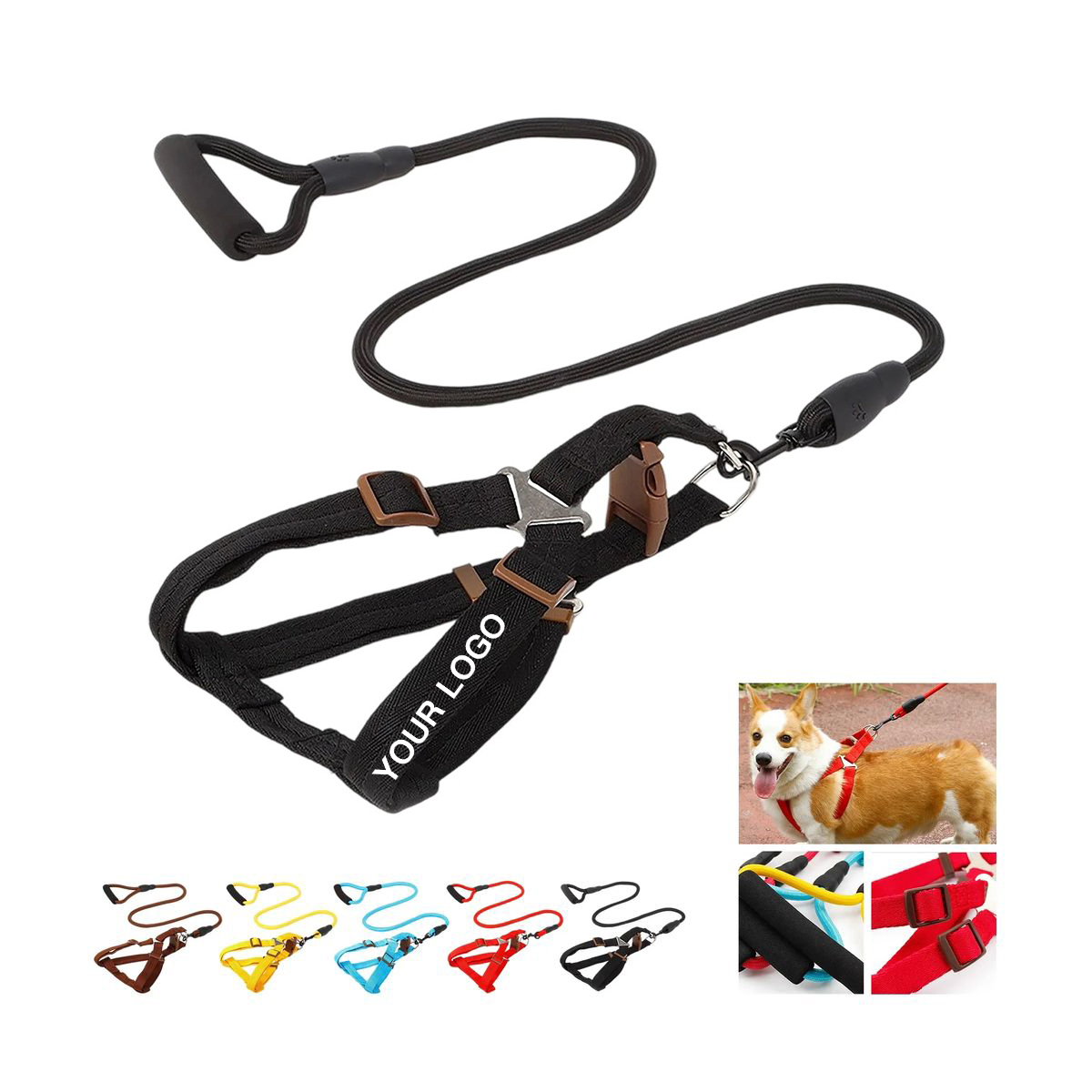 Lightweight Nylon Reflective Pet Leash 6