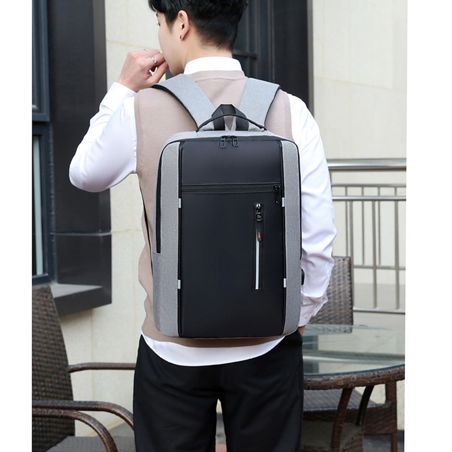 Large Backpack for Travel with USB Charging Port 6