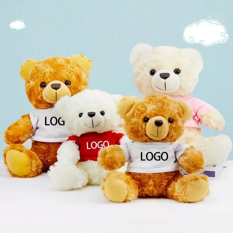Stuffed Teddy Bear With T-shirt 2