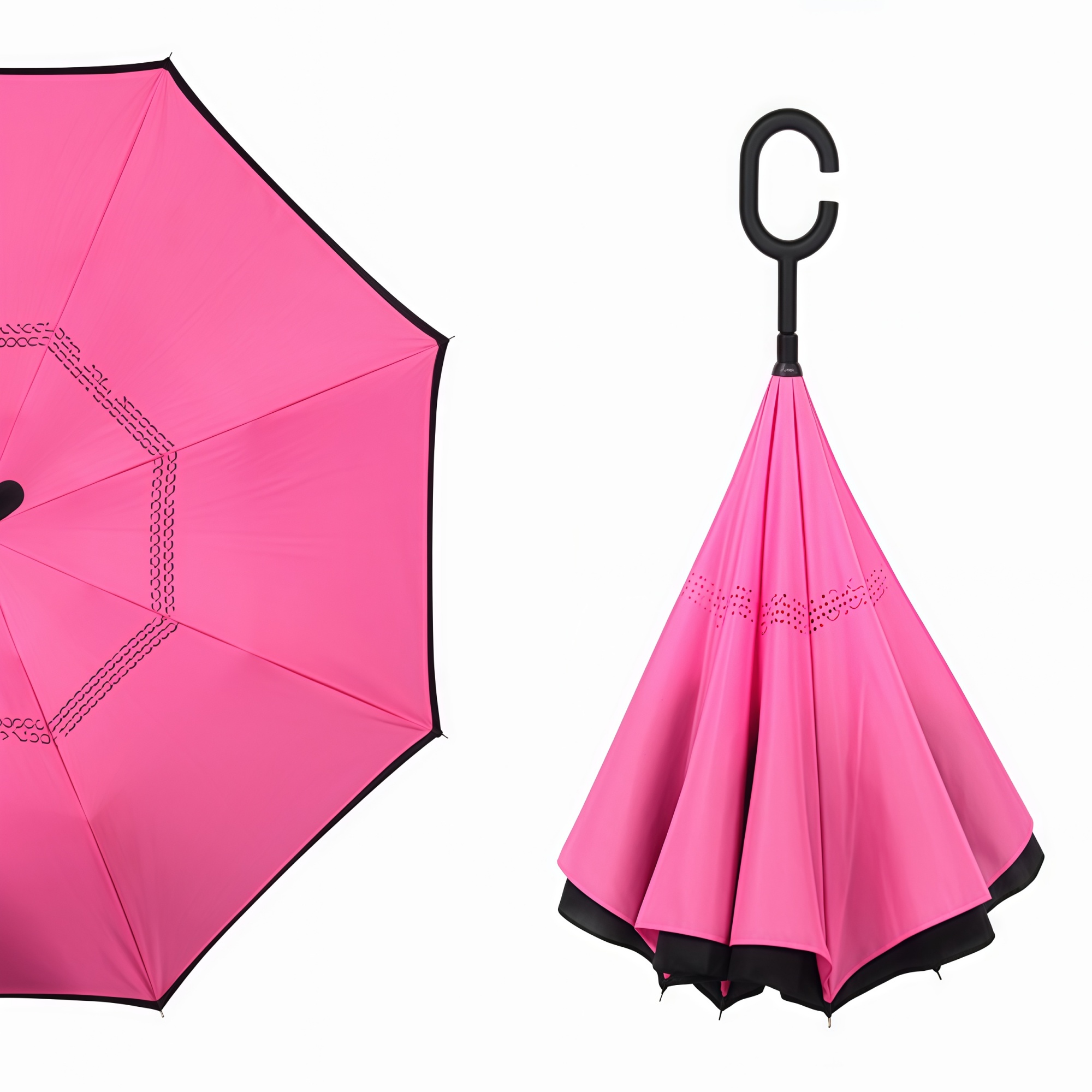 Reverse Windproof Inverted Umbrella 3
