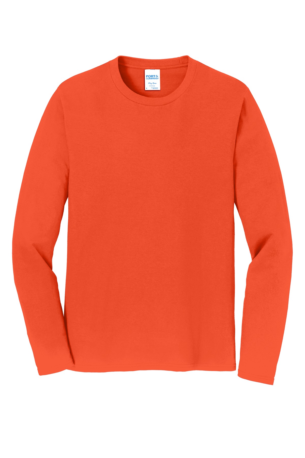 Port & Co Long Sleeve Fan Favorite Tee. PC450LS 16