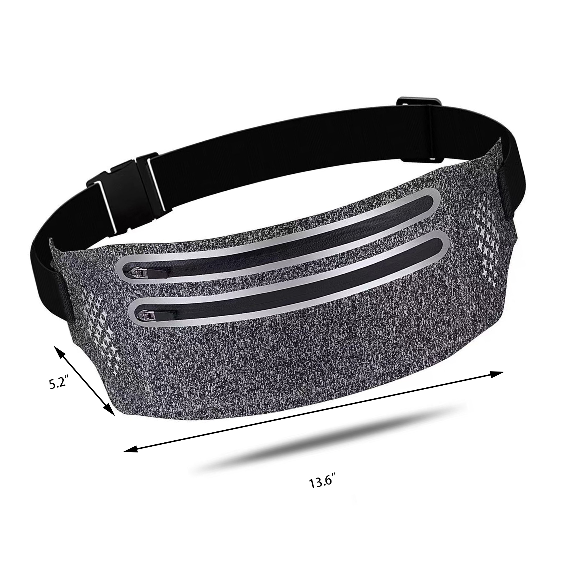 Lyca Cotton Adjustable Sport Belt Bag 4