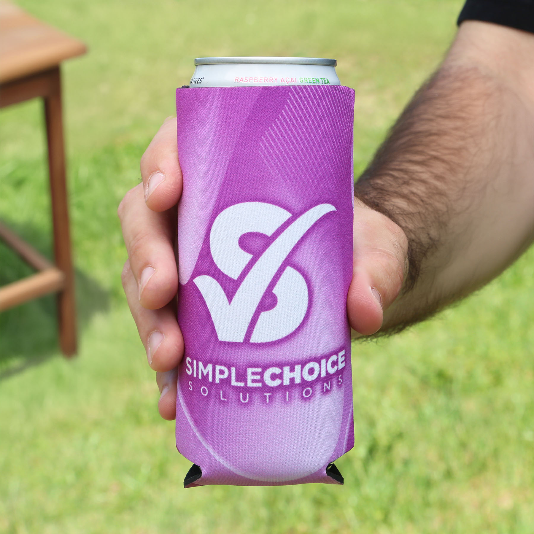 Neogreen™ Recycled can cooler 12 oz Slim