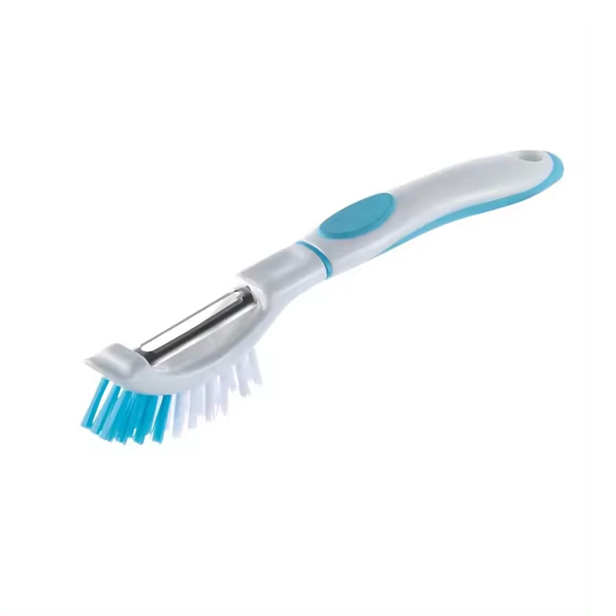 Vegetable Fruit Brush with Peeler 2 in 1 4