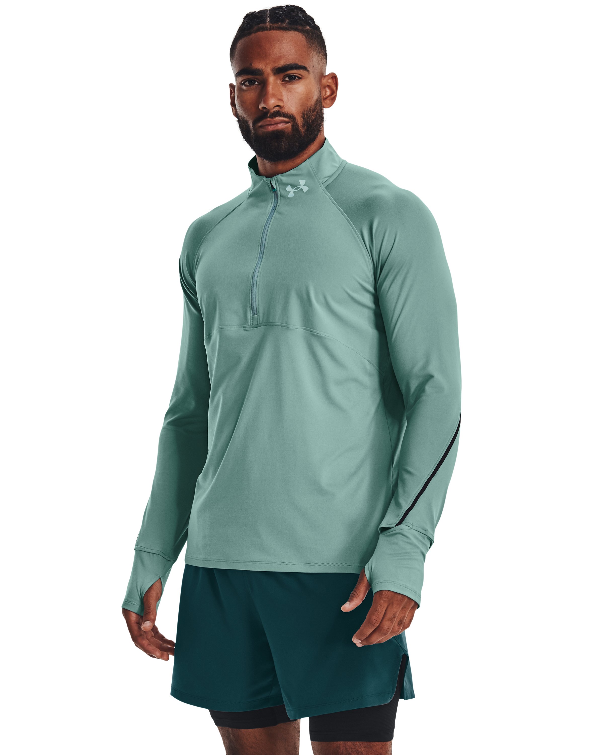 UA Qualifier Run 2.0 Men's Zip, custom athletic wear with logo imprint 3
