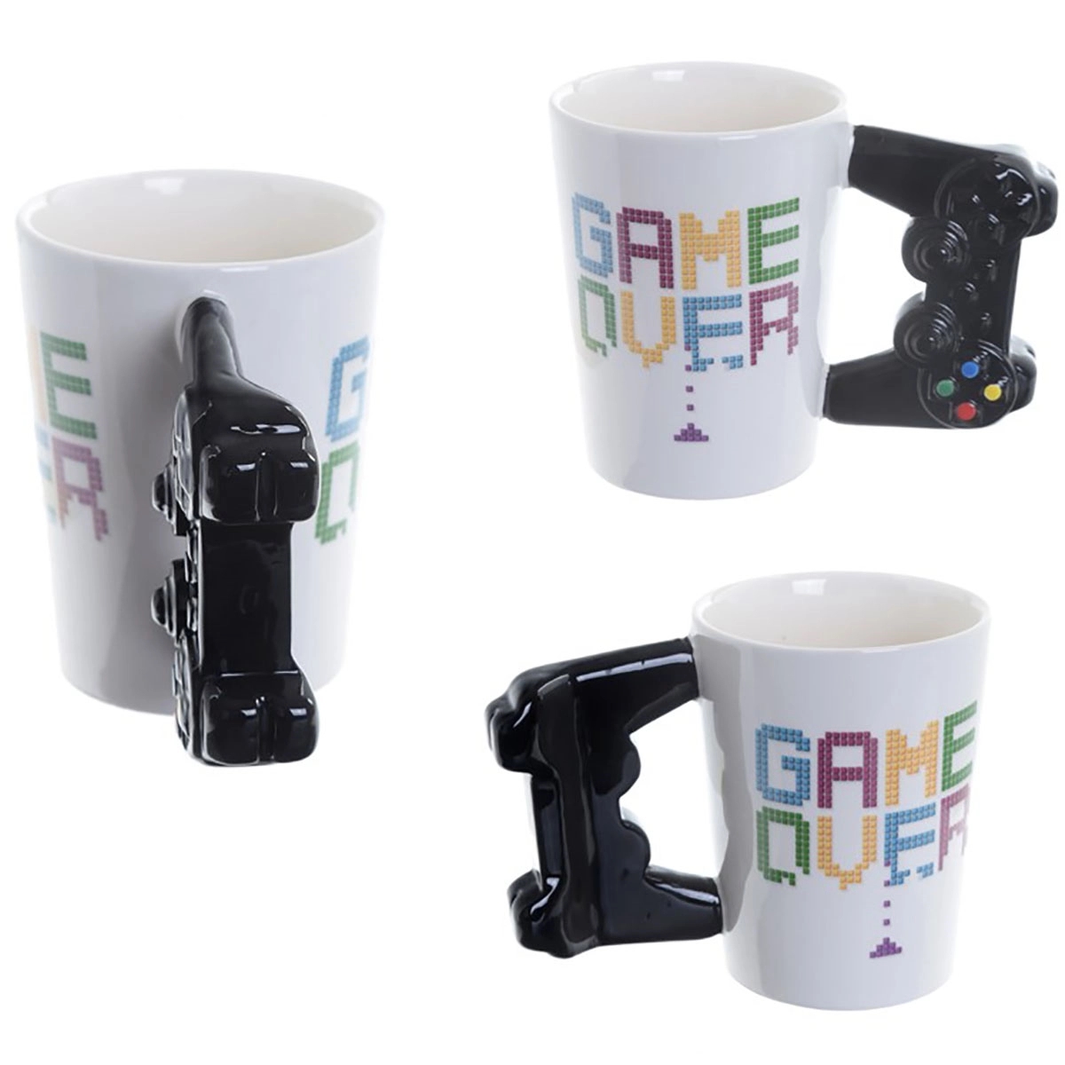Game Controller Handle Mug Ceramic 6